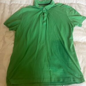 Hugo Boss Green Polo Shirt Classic Style